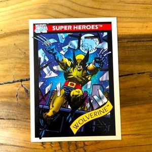 Marvel comics wolverine super heroes 1990